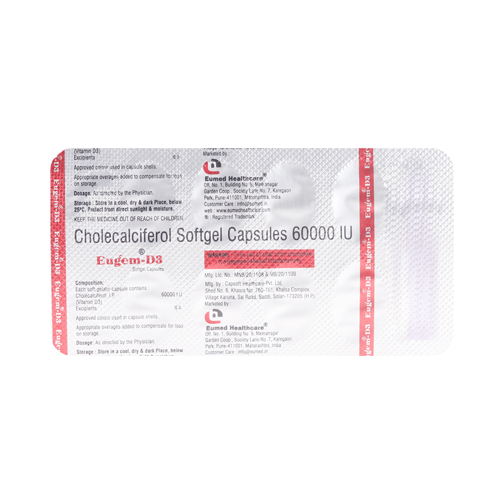 Eugem-D3 Softgel Capsule - Image 7