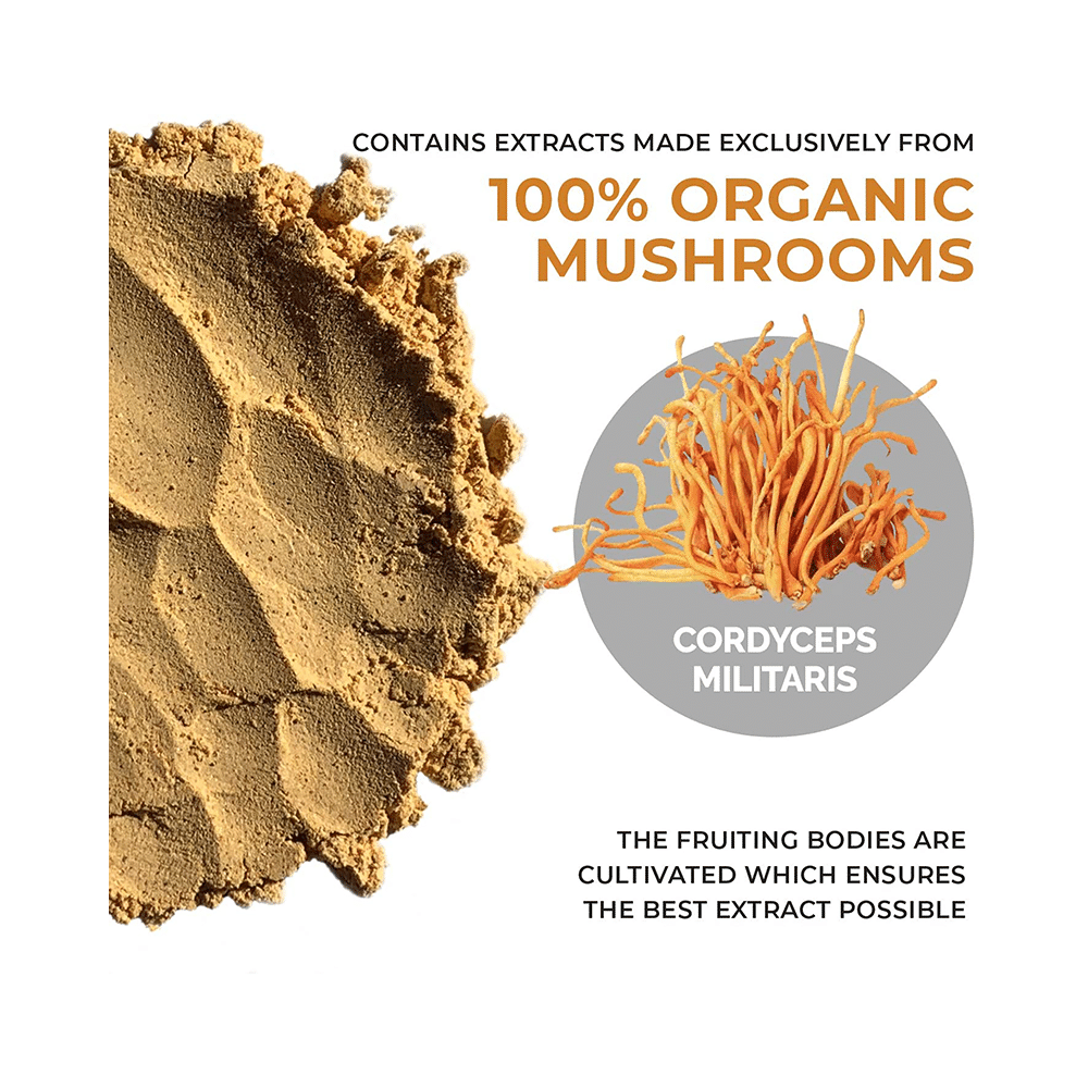 Real Mushrooms Cordyceps-M Peak Performance Powder - Image 4