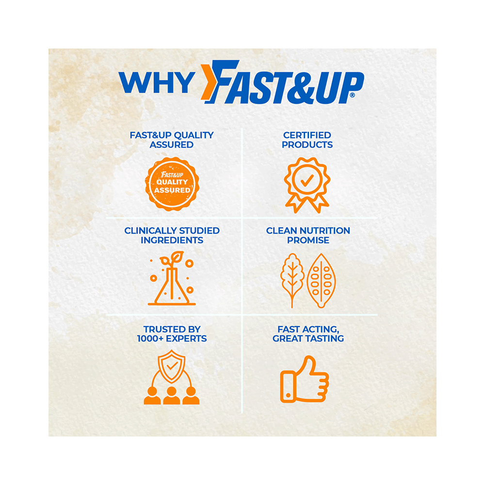 Fast&Up BCAA 2:1:1 (Leucine, Isoleucine & Valine) | For Lean Muscles & Recovery | Flavour Watermelon - Image 9