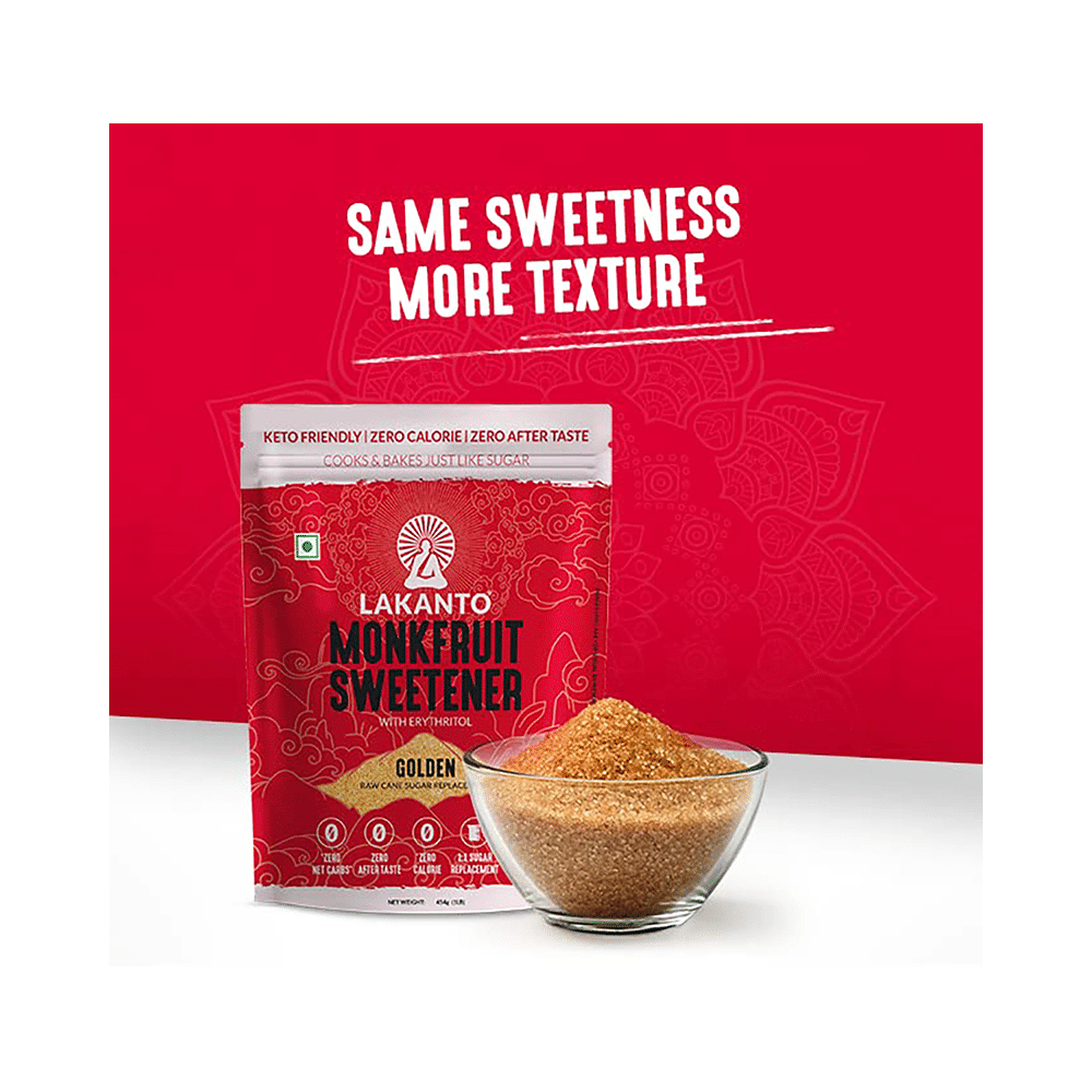Lakanto Natural Sweetener-Golden Japanese Monkfruit |Sugar free, Zero Calories, Replace Brown Sugar - Image 7