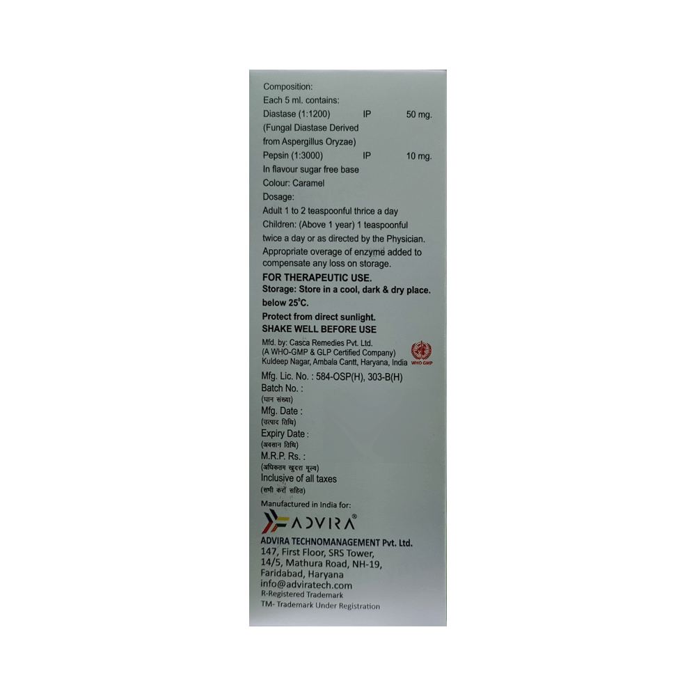 Advizyme Syrup - Image 2
