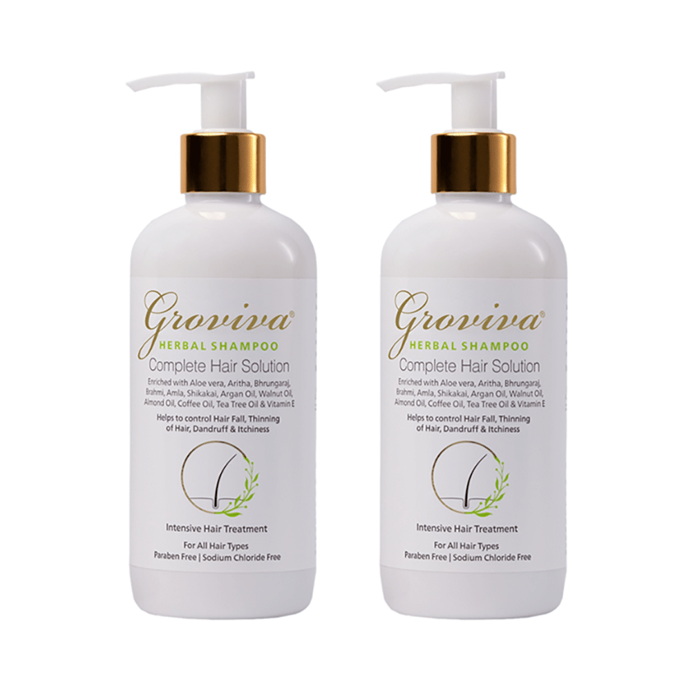 Groviva Herbal Shampoo (300ml Each) - Image 1
