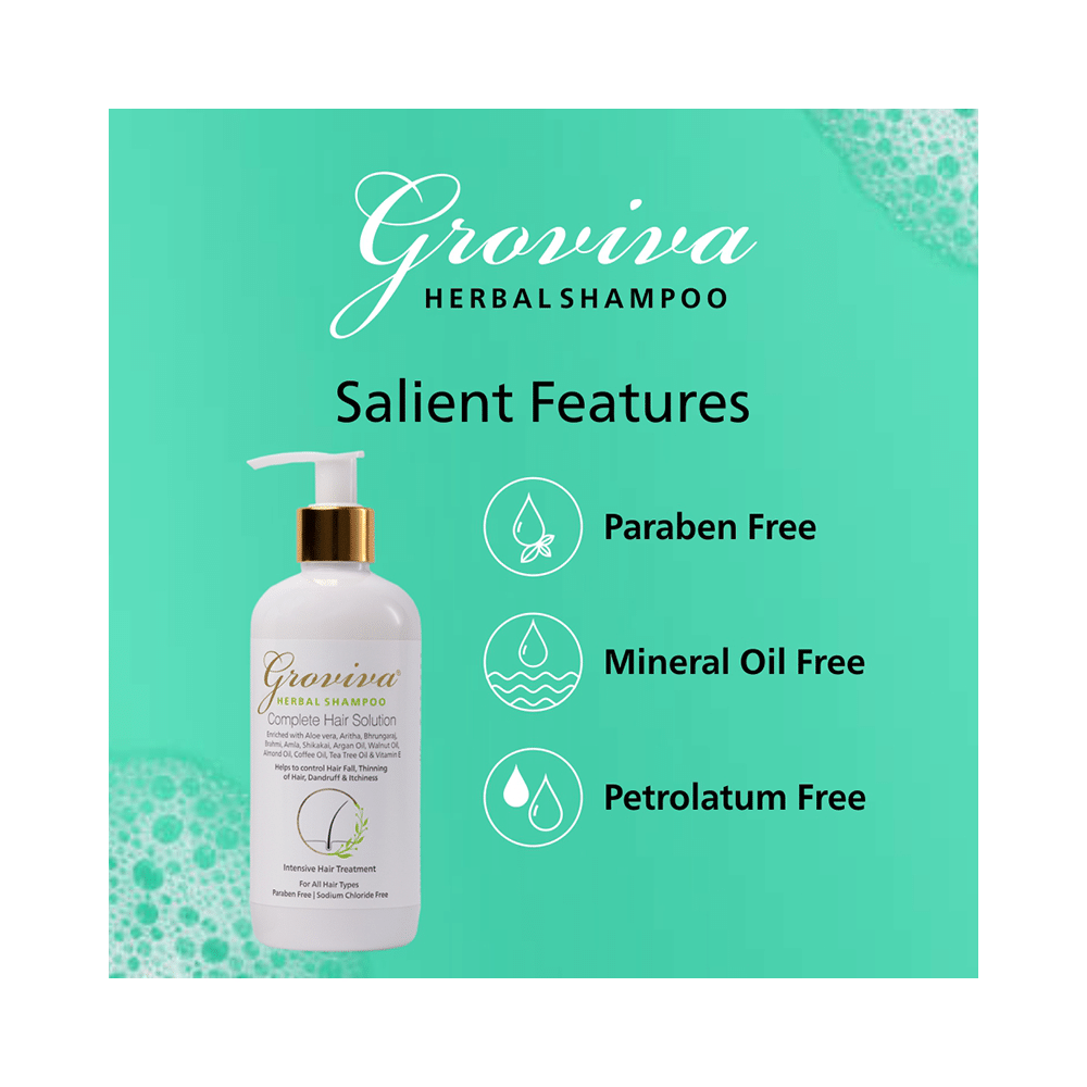 Groviva Herbal Shampoo (300ml Each) - Image 6