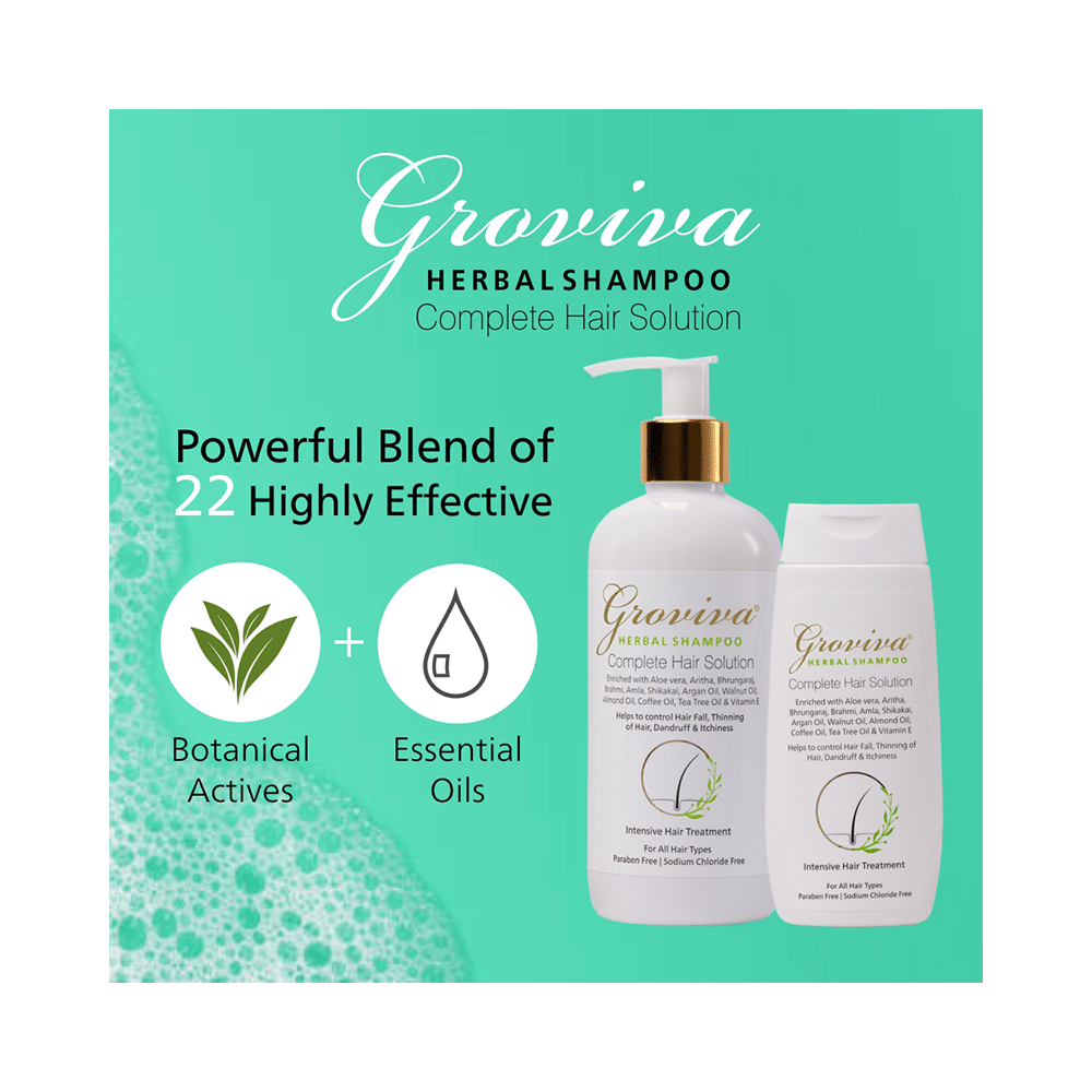 Groviva Herbal Shampoo (300ml Each) - Image 3