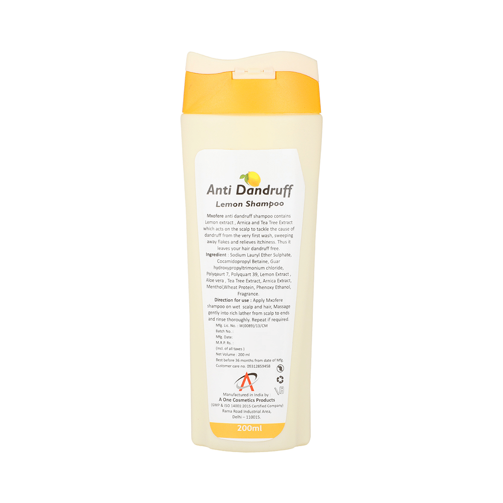 Mxofere Anti Dandruff Lemon Shampoo - Image 2