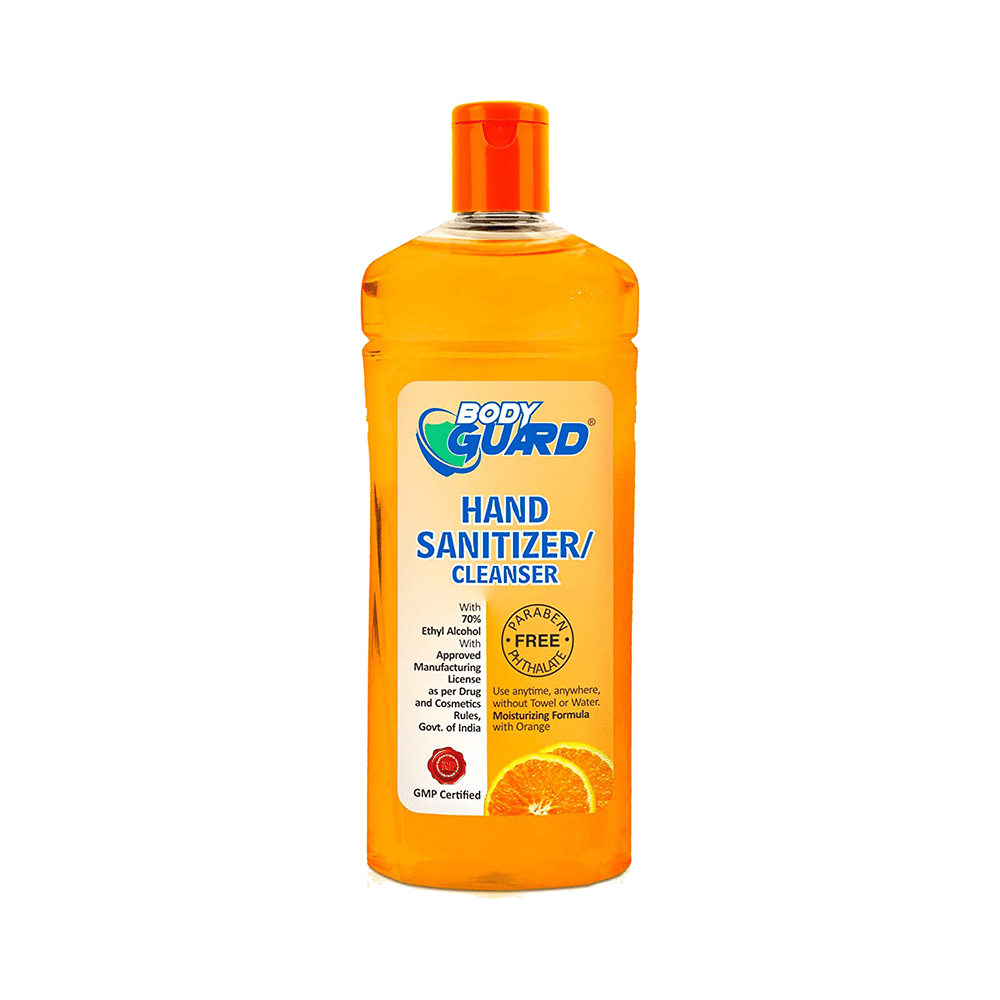 Aryanveda Body Guard Hand Sanitizer/Cleanser with Orange Fragrance - Image 1