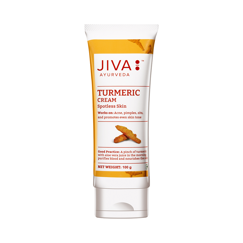 Jiva Ayurveda Turmeric Cream Spotless Skin (100gm Each) - Image 4