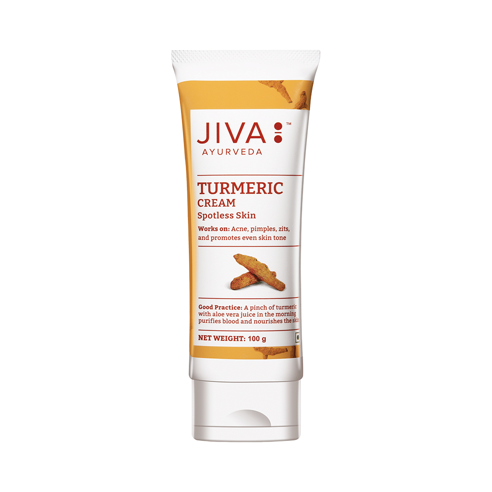 Jiva Ayurveda Turmeric Cream Spotless Skin (100gm Each) - Image 1