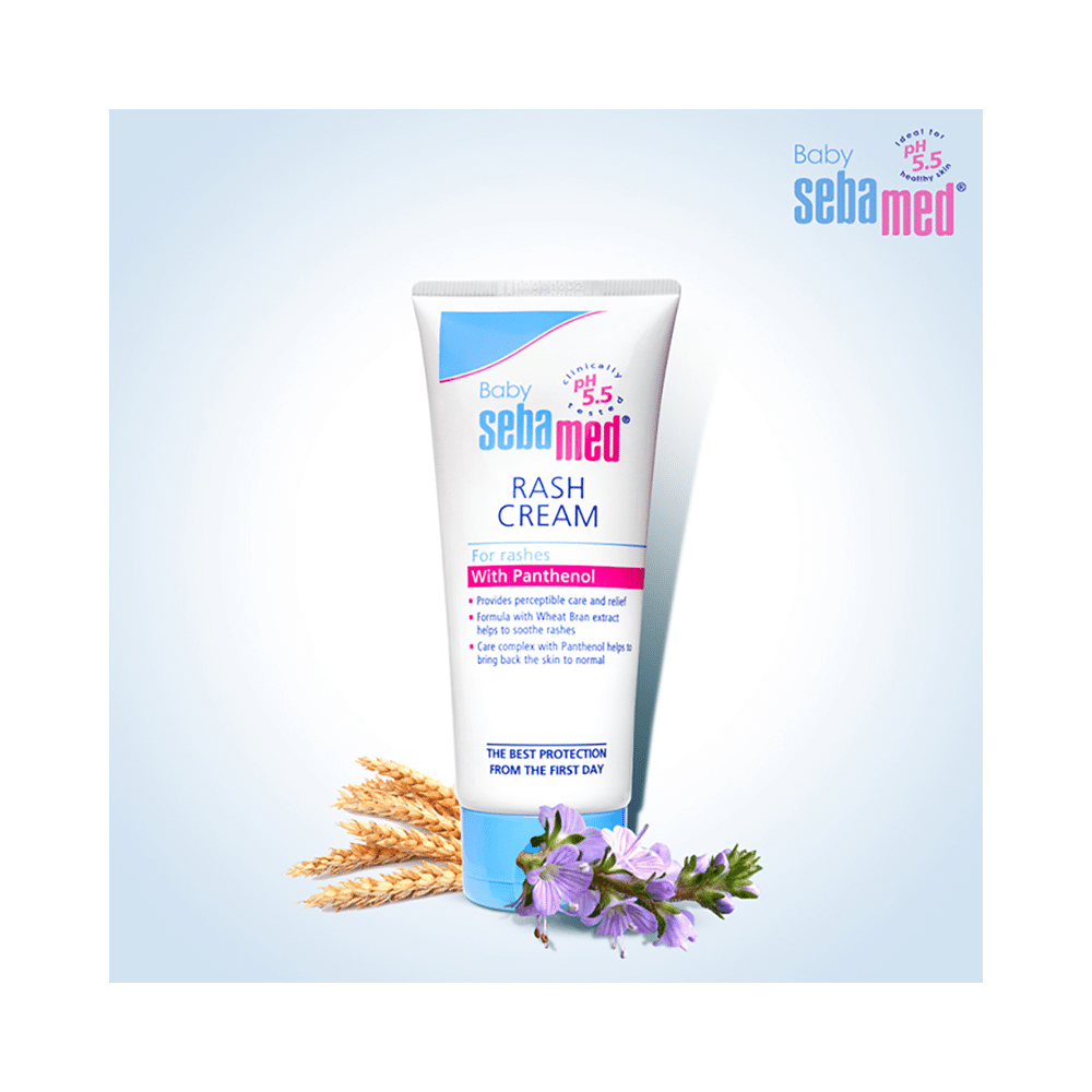 Sebamed Baby Rash Cream with Panthenol & Wheat Bran Extract - Image 3