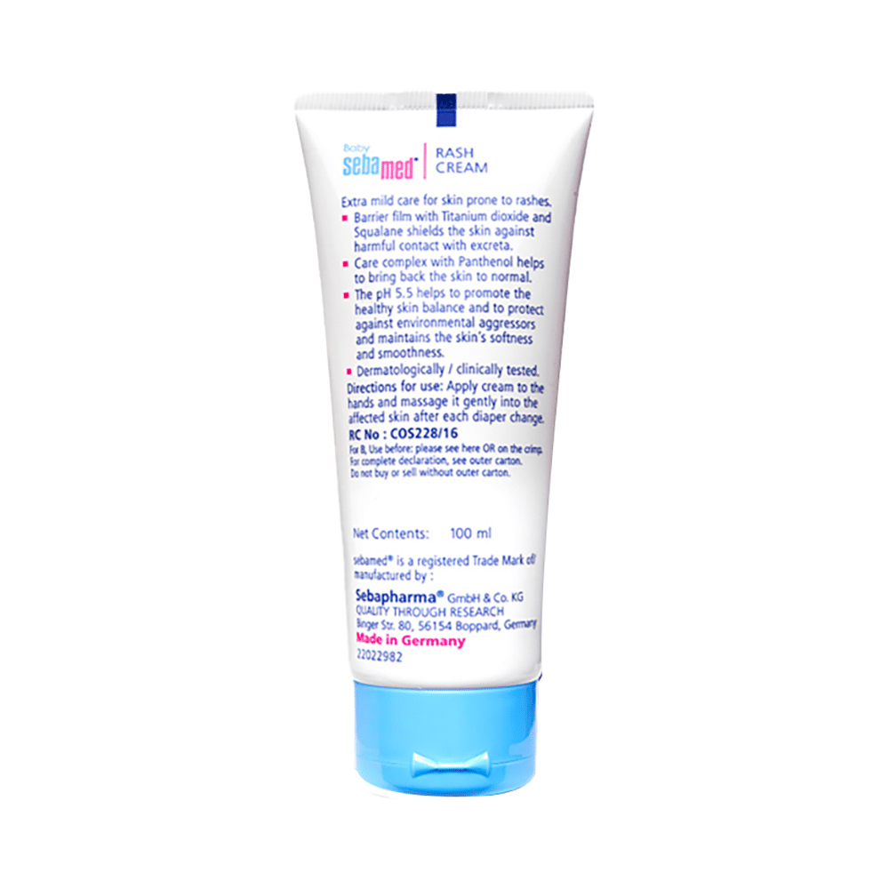 Sebamed Baby Rash Cream with Panthenol & Wheat Bran Extract - Image 2