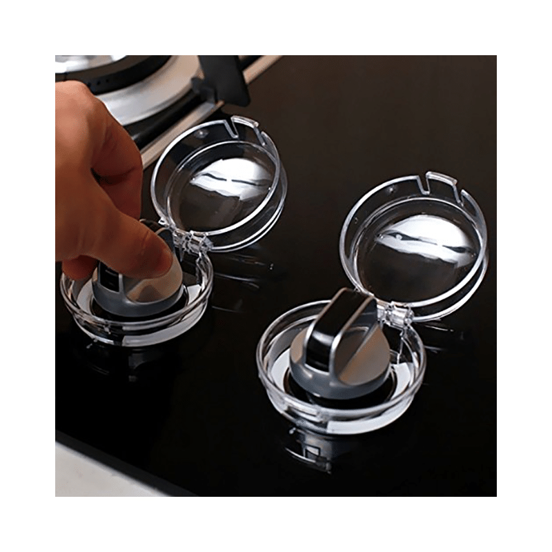 My Milestones Home Safety Gas Stove Knob Cover Transparent - Image 5