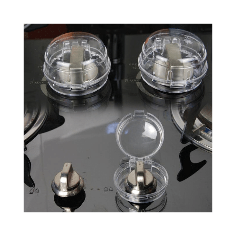 My Milestones Home Safety Gas Stove Knob Cover Transparent - Image 4