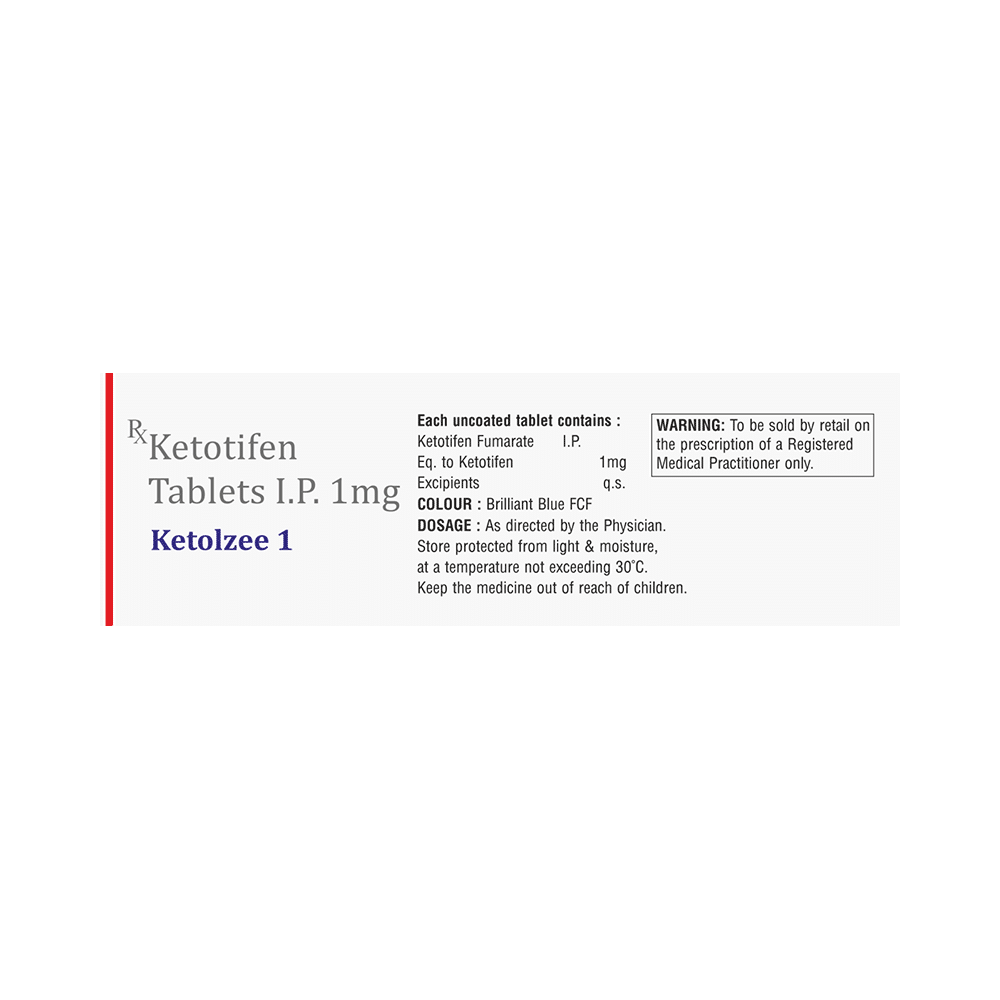 Ketolzee 1 Tablet - Image 2