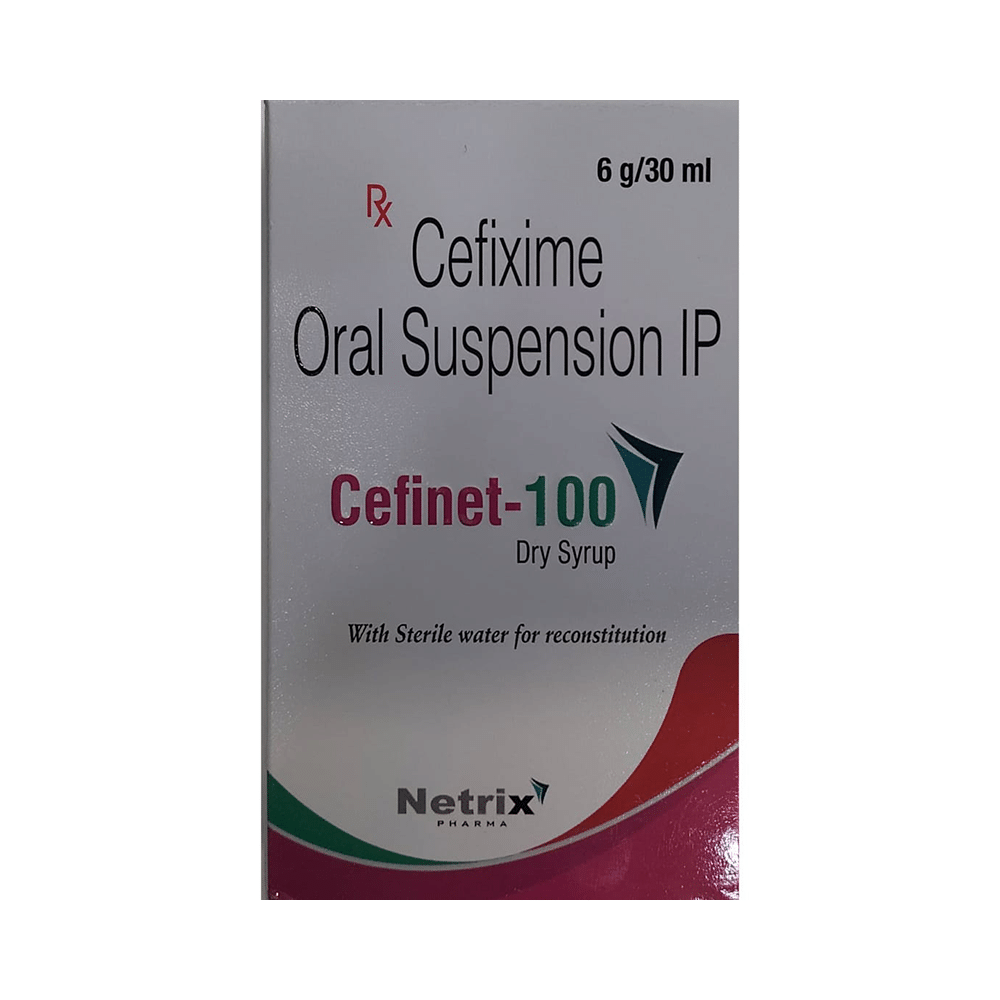 Cefinet 100 Dry Syrup