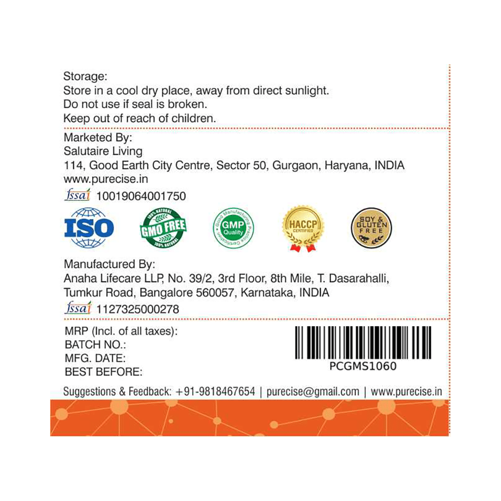 Purecise GMS1 Pure Vegan Capsule - Image 3