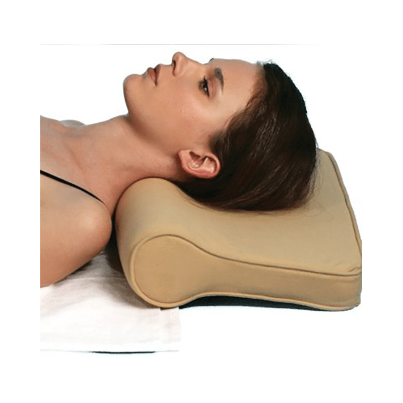 Kudize Cervical Pillow Spondylosis Neck and Back Pain Support Universal Beige