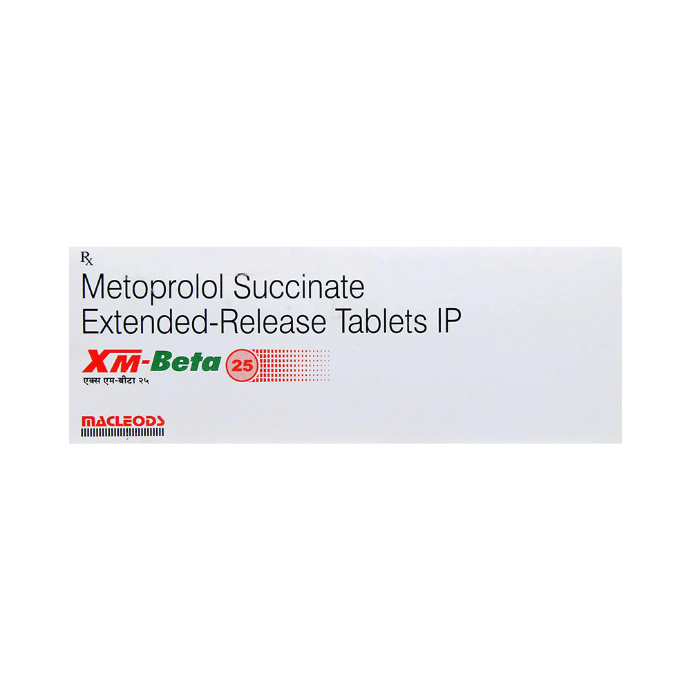 XM Beta 25mg Tablet - Image 1