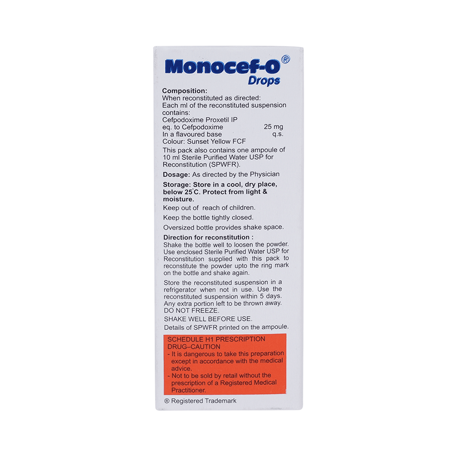 Monocef O 25mg Oral Drops - Image 3