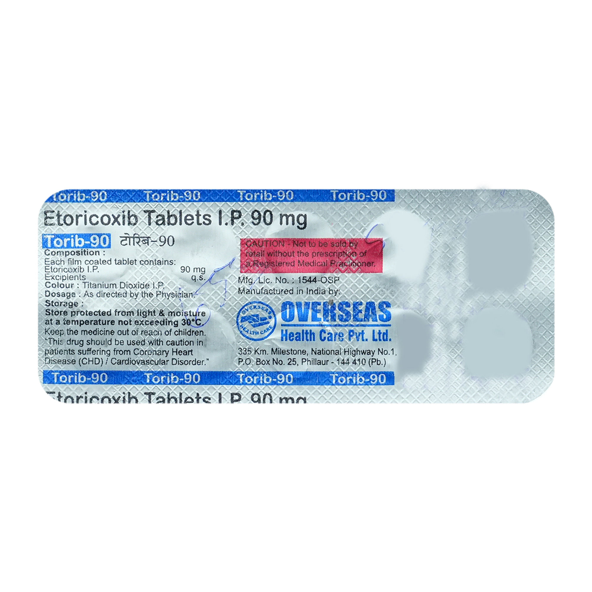 Torib 90 Tablet - Image 1