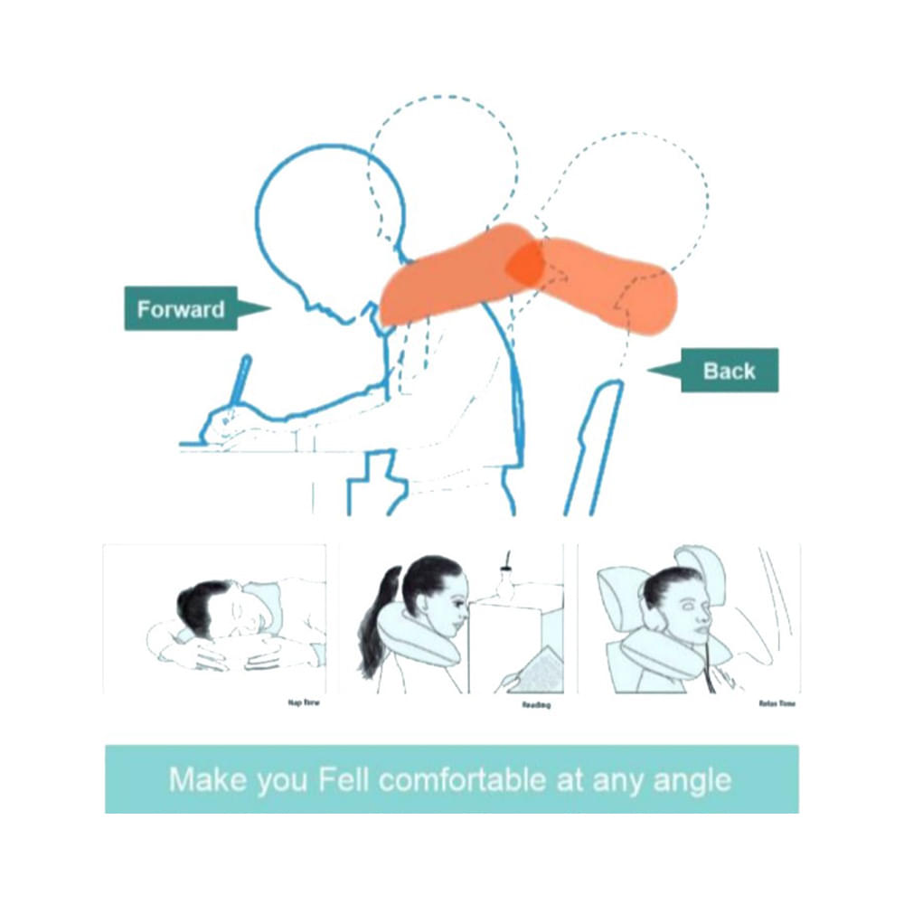 TCI Star Health Neck Pillow Red Vibration Six Mode - Image 3