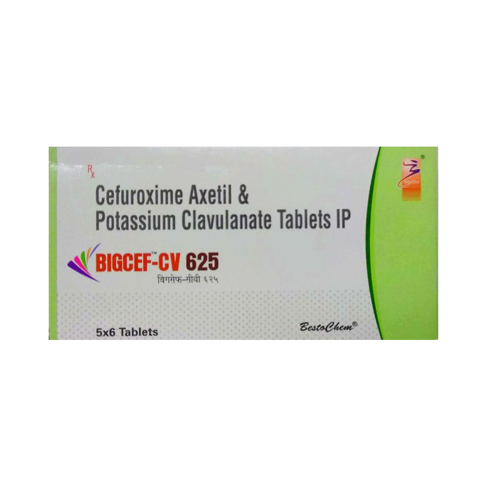 Bigcef-CV 625 Tablet