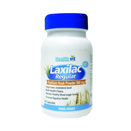 HealthVit  Laxilac Regular  Capsule - Image 1