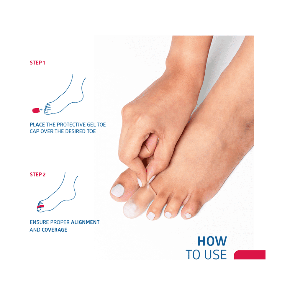 Deramed Protective Gel Toe Cap Large - Image 4