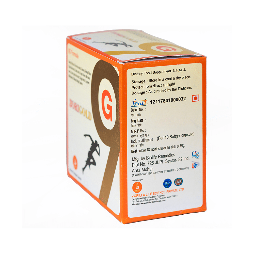 Zorigold Softgel Capsule (10 Each) - Image 3