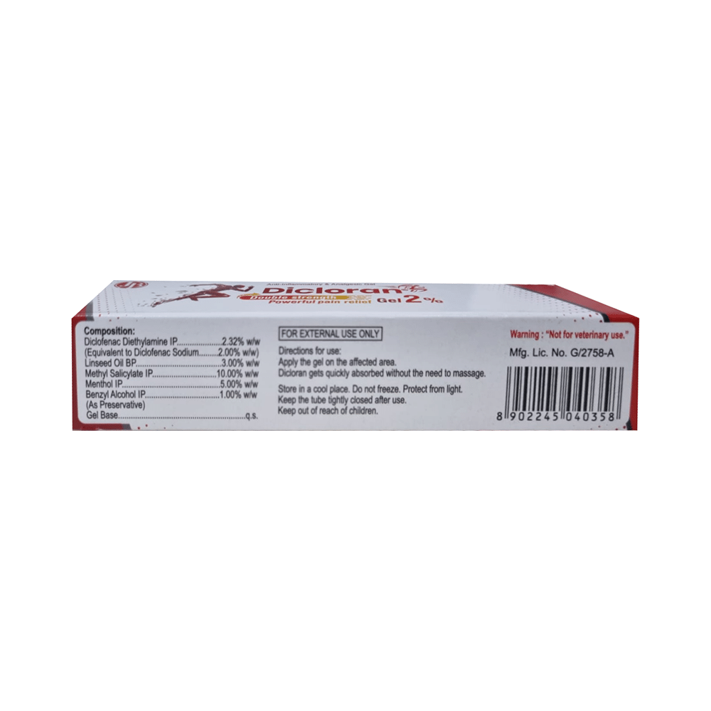 Dicloran Powerful Pain Relief Gel 30gm - Image 2