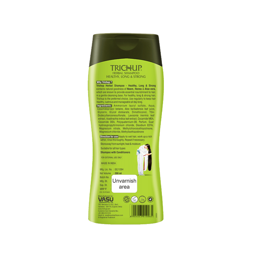 Trichup Healthy, Long & Strong Natural Shampoo - Image 2