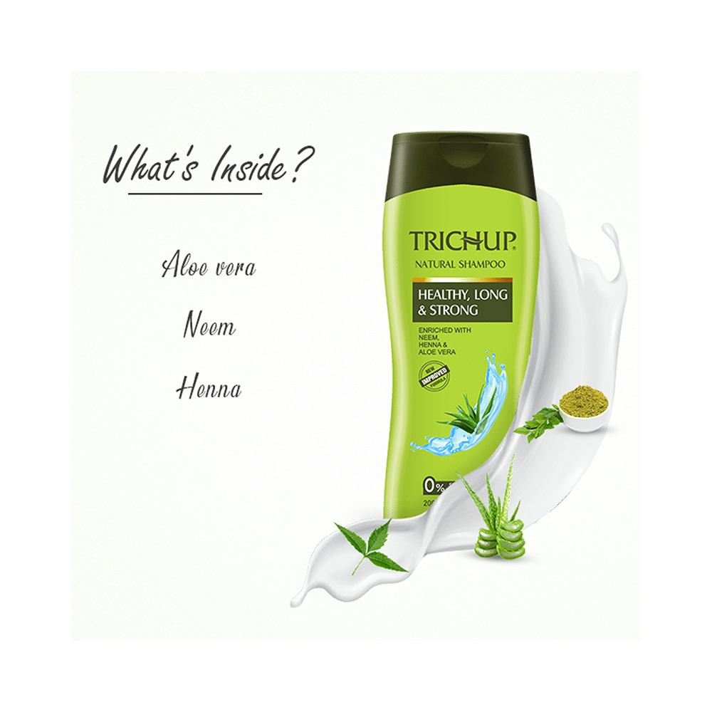 Trichup Healthy, Long & Strong Natural Shampoo - Image 3