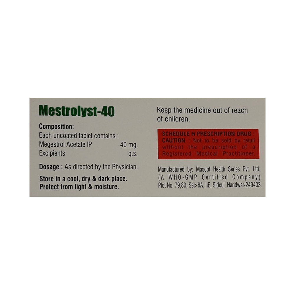 Mestrolyst 40 Tablet - Image 2