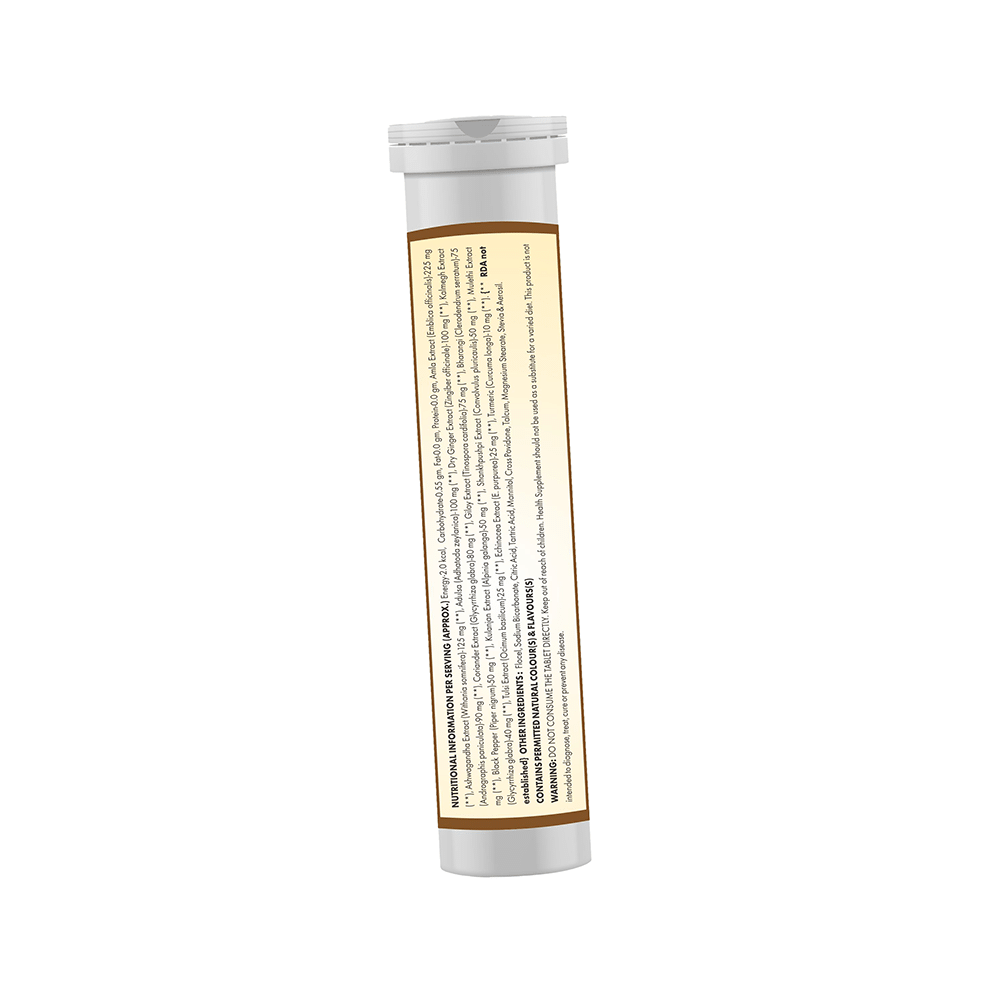 Hiral Health IB Kadha Effervescent Tablet Lemon - Image 3