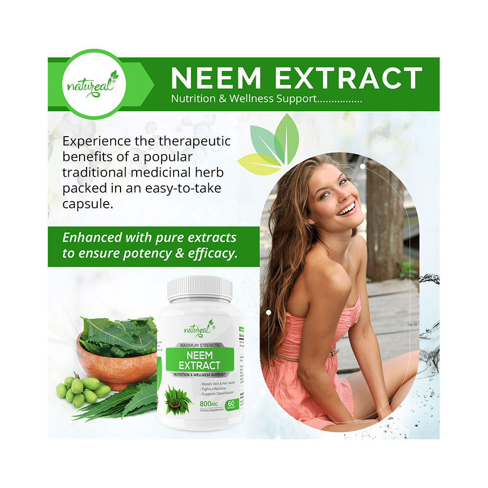 Natureal Neem Extract 800mg Capsule - Image 4