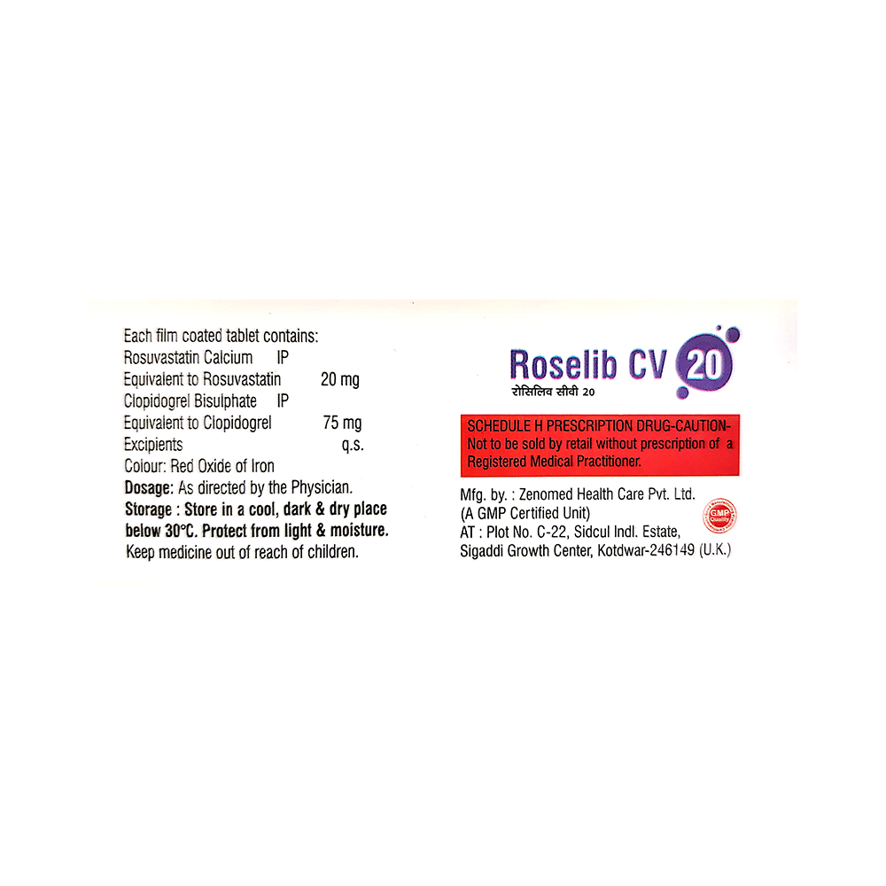 Roselib CV 20 Tablet - Image 2