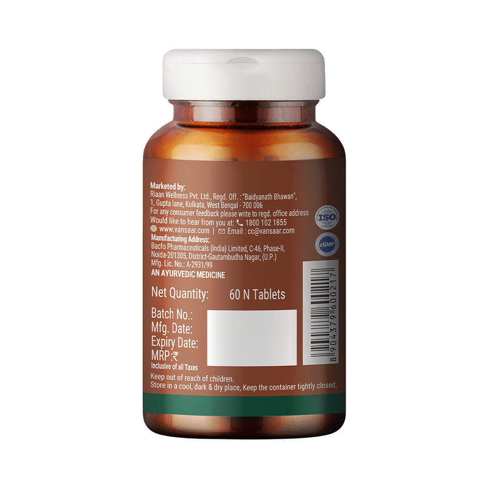 Vansaar Triphala Tablets | Supports Bowel Wellness | Relieves Constipation & Indigestion - Image 2