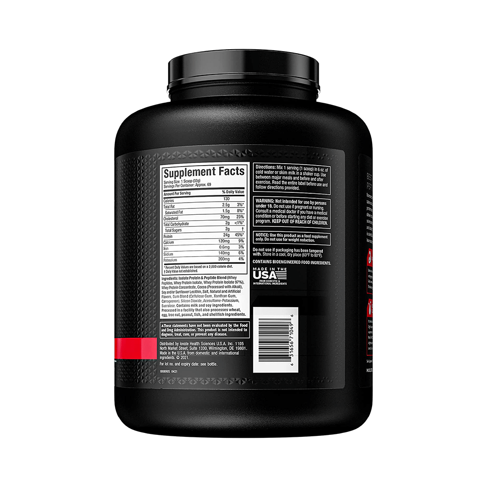 Muscletech Nitro Tech 100% Whey Gold Powder Double Rich Chocolate - Image 3