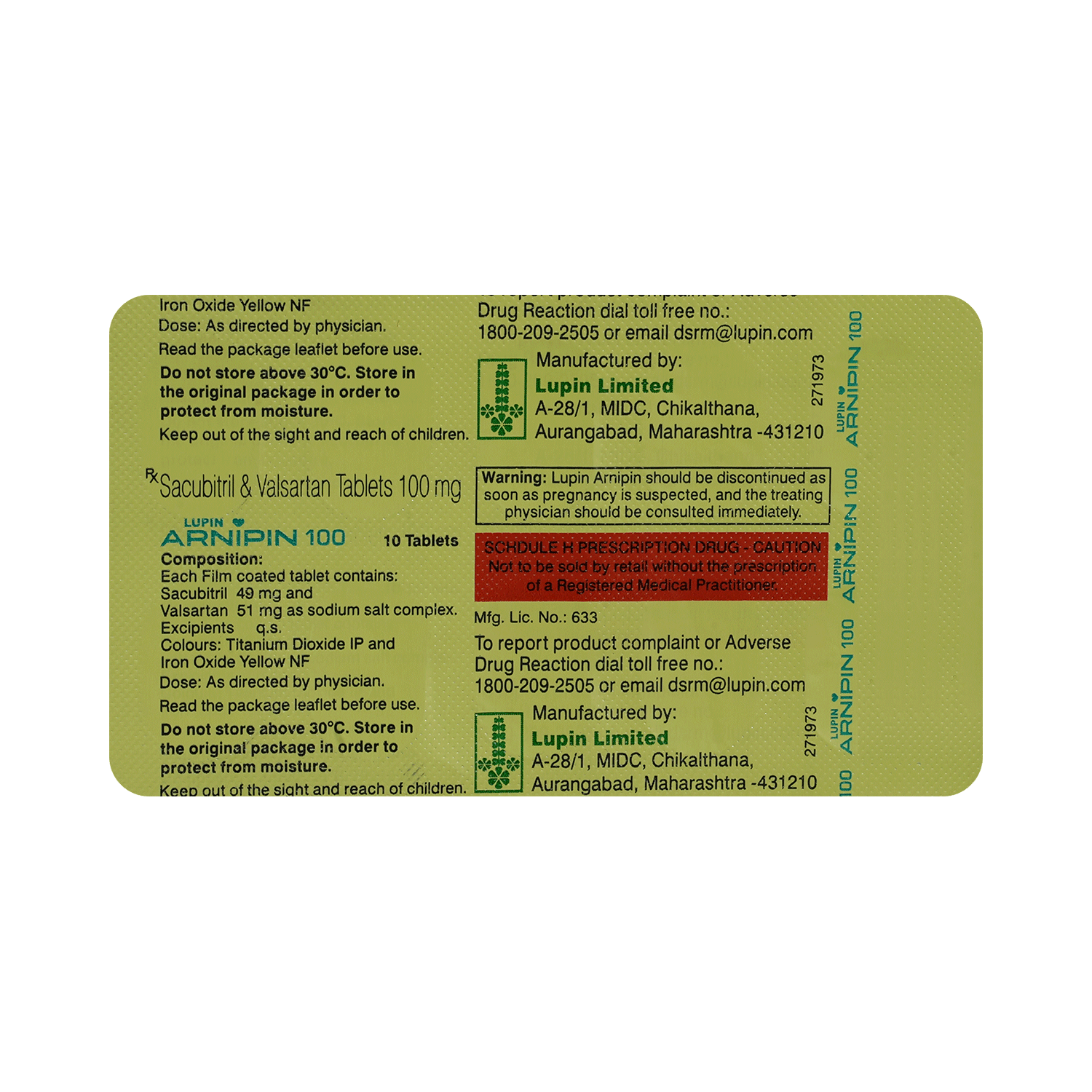 Arnipin 100 Tablet - Image 6