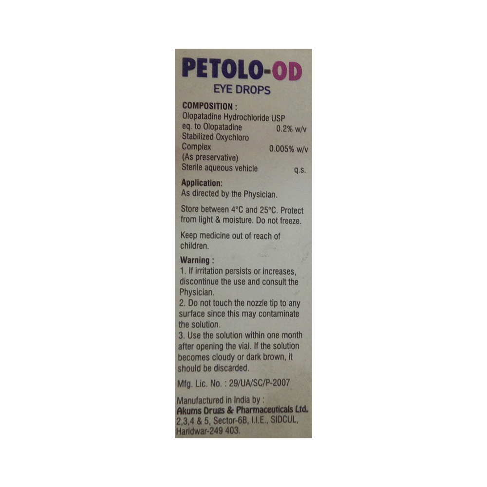 Petolo-OD  Eye Drop - Image 2