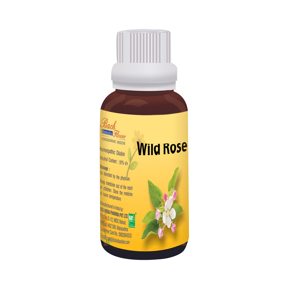 Bio India Bach Flower Wild Rose - Image 1