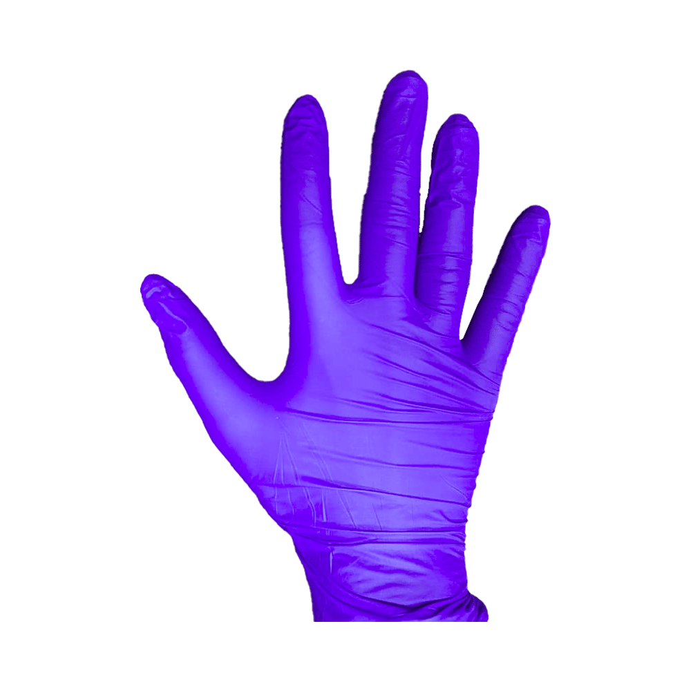 RPM Airtech Latex Disposable Gloves Medium - Image 4