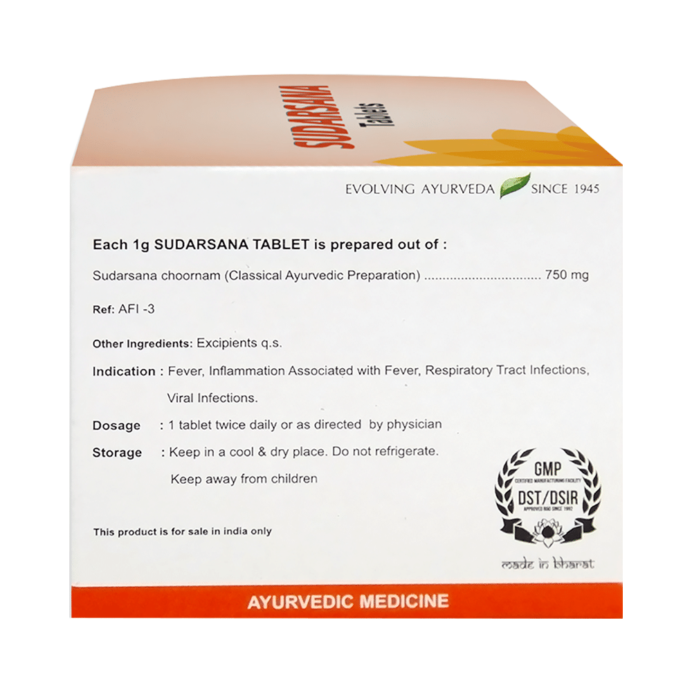Kerala Ayurveda Sudarsana Tablet - Image 3