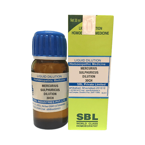 SBL Mercurius Sulphuricus Dilution 30 CH - Image 1