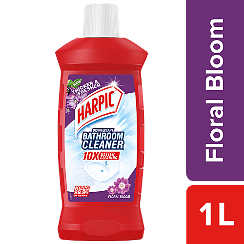 Harpic Disinfectant Bathroom Cleaner - Floral Bloom - Image 1