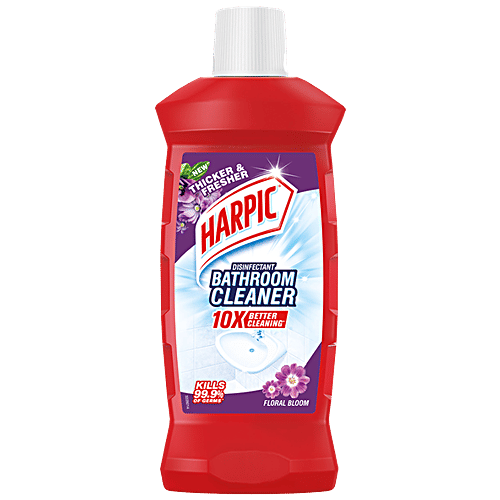 Harpic Disinfectant Bathroom Cleaner - Floral Bloom - Image 2