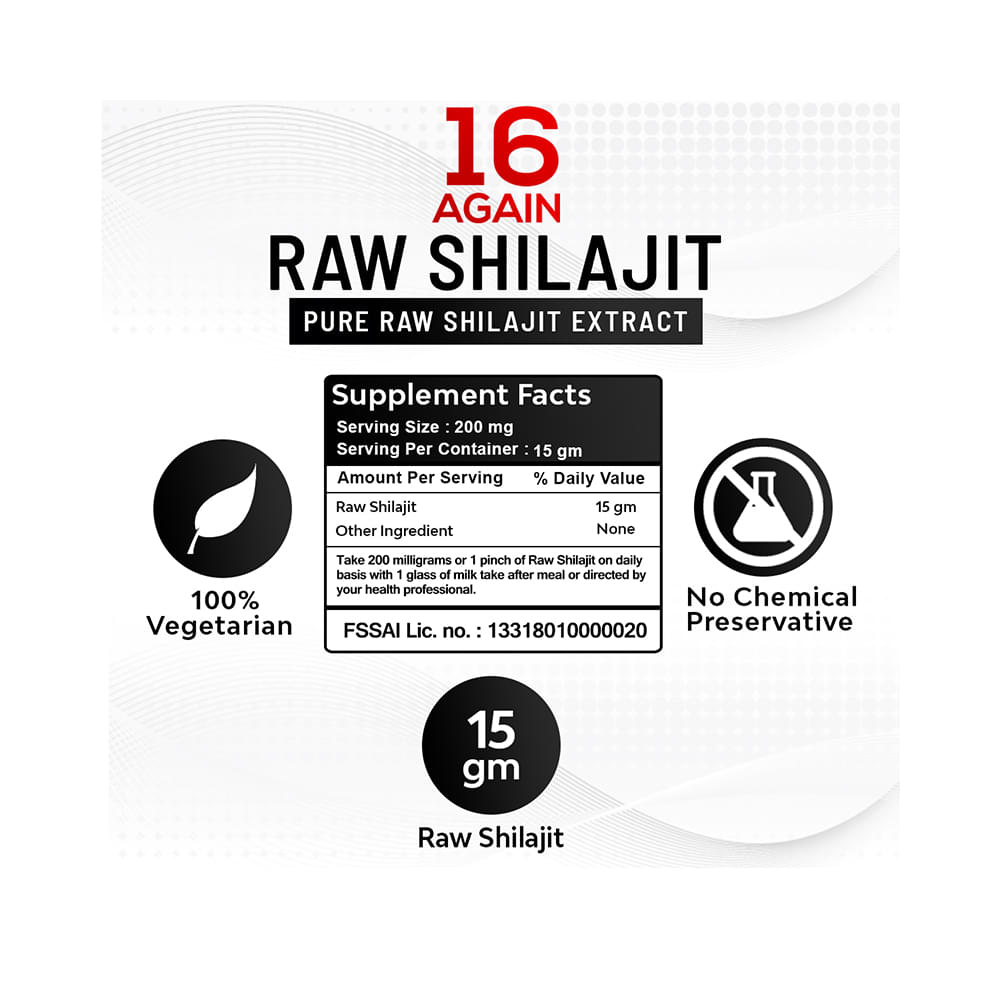 16 Again Raw Shilajit - Image 2