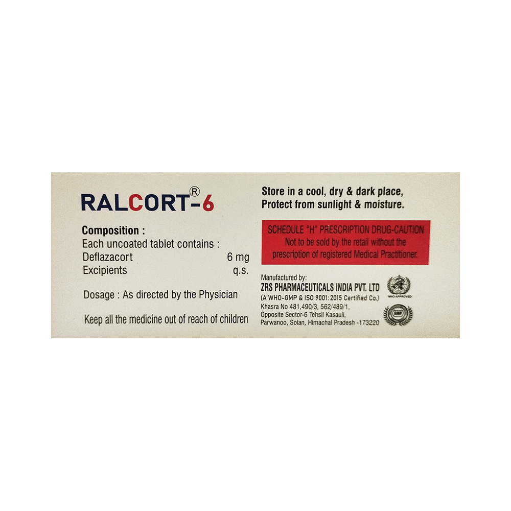 Ralcort 6 Tablet - Image 2