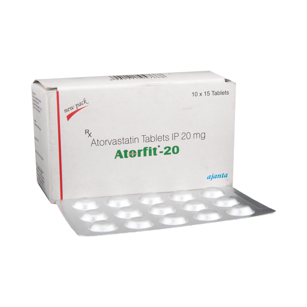 Atorfit 20 Tablet