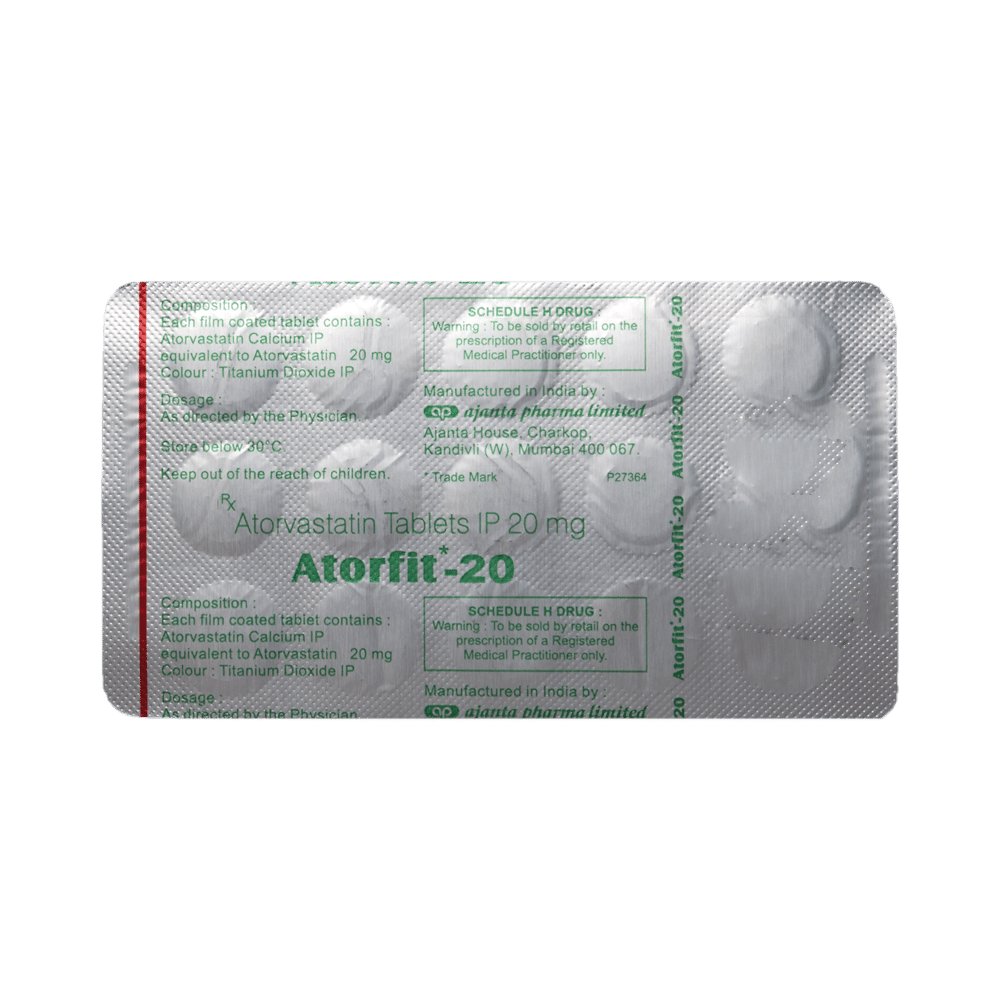 Atorfit 20 Tablet - Image 5
