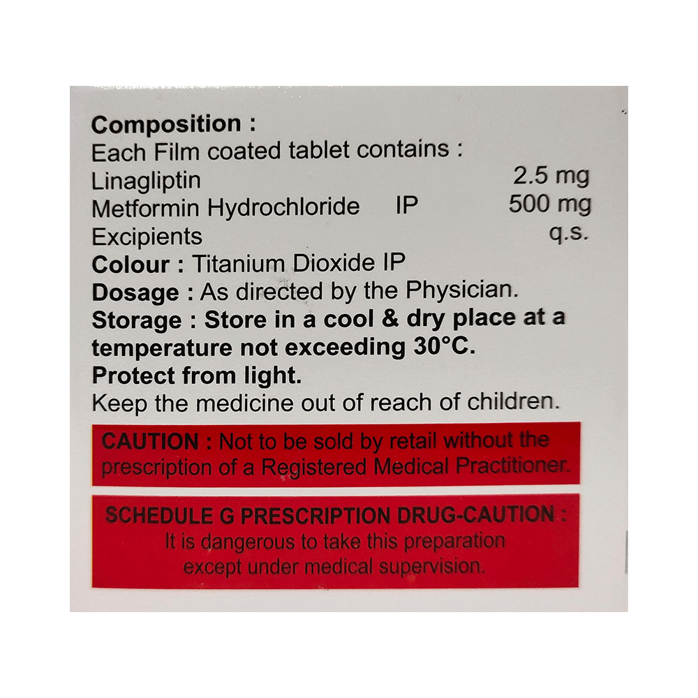 Linacord-M 2.5/500 Tablet - Image 2